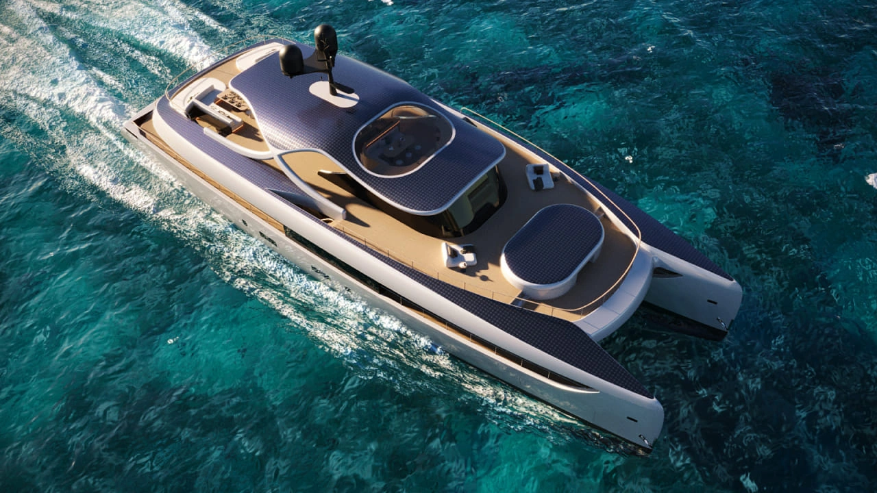 Solsea – Luxury hybrid-electric Yacht Design by Fuseproject