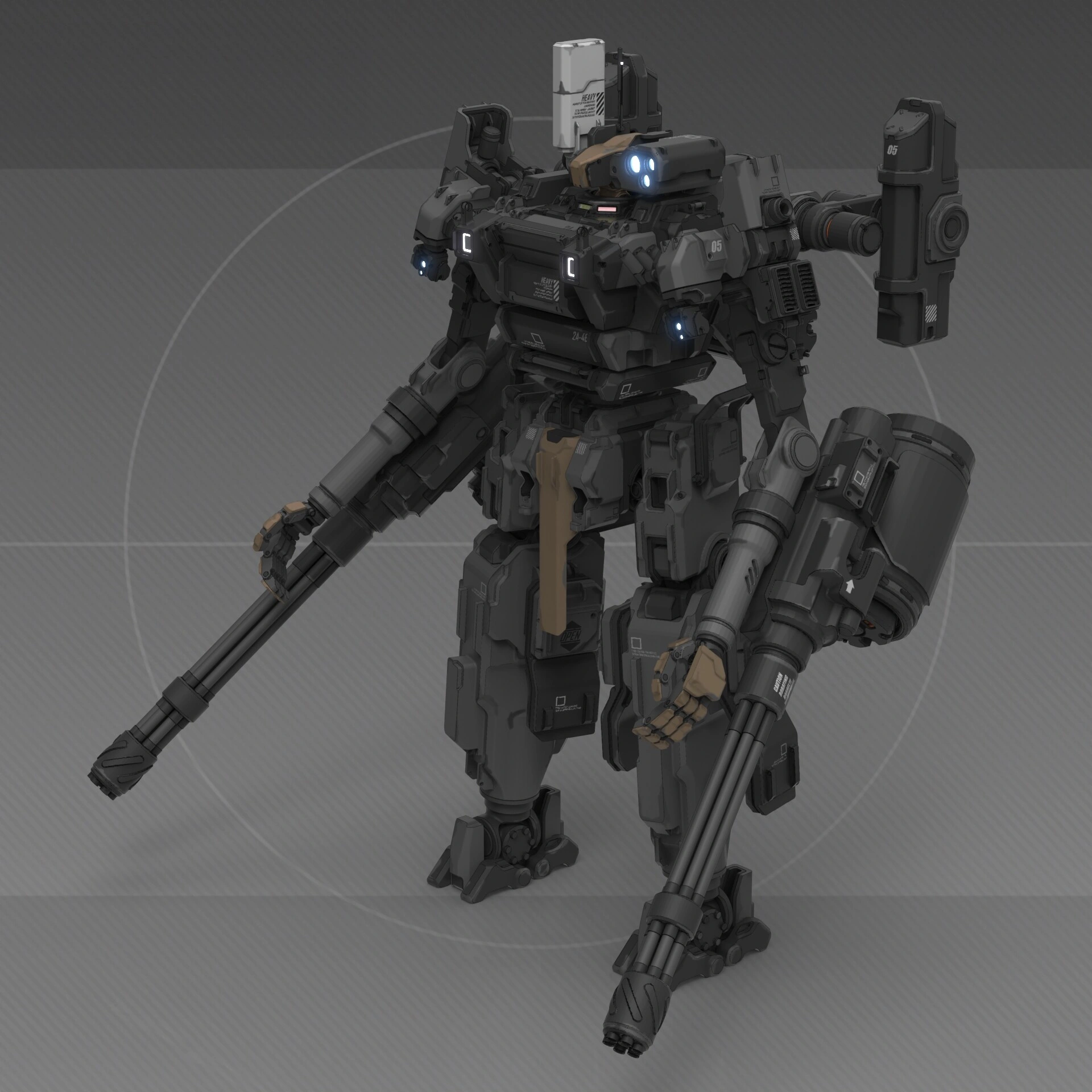 2A-46 Heavy anti-tank mecha.