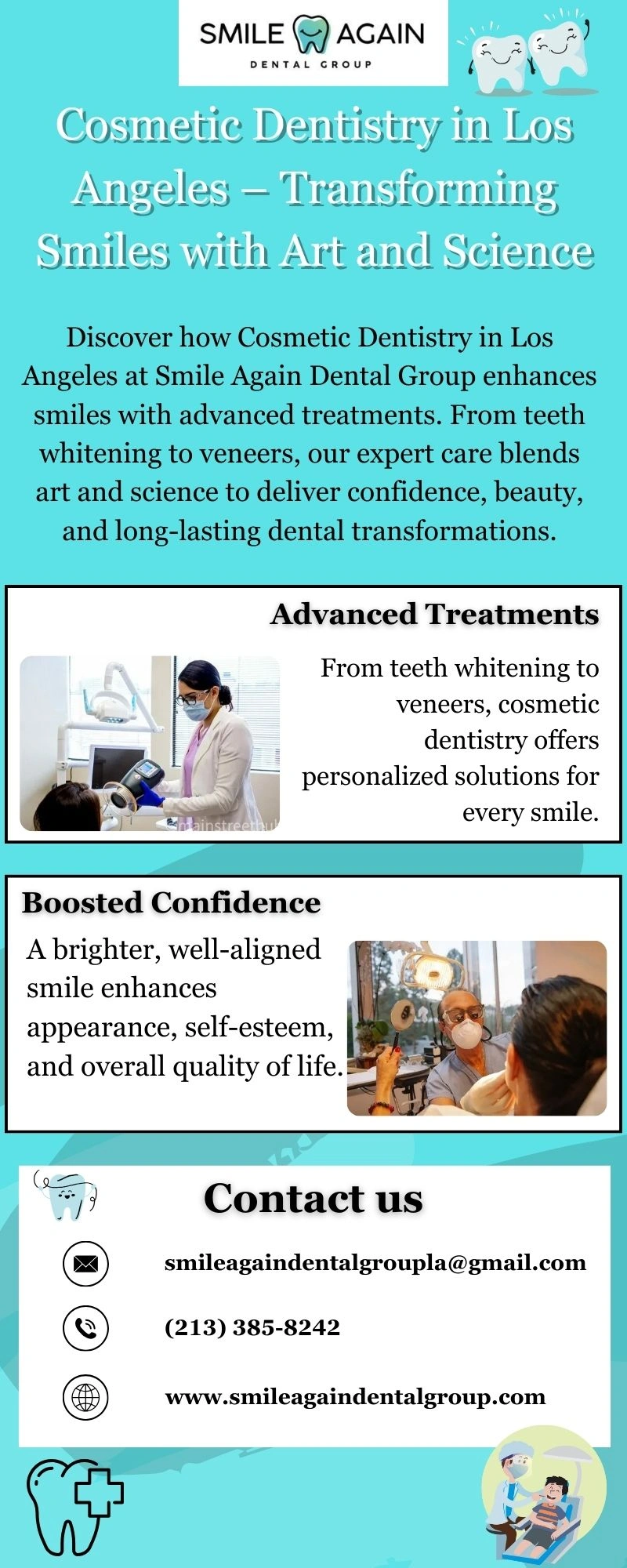 Cosmetic Dentistry in Los Angeles – Transforming Smiles with Art and Science