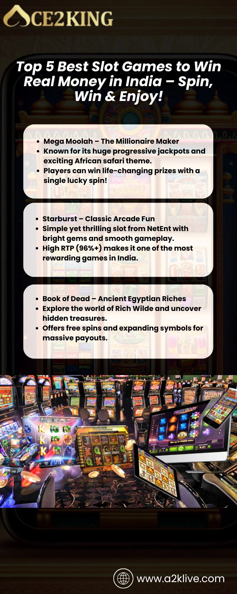 Top 5 Best Slot Games to Win Real Money in India – Spin, Win & Enjoy!