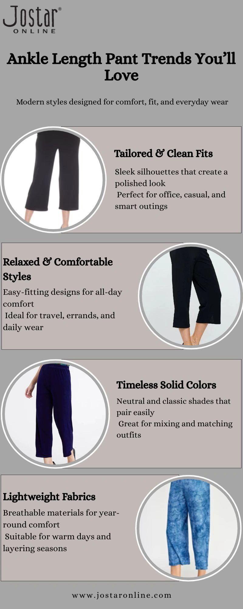 Ankle Length Pant Trends You’ll Love