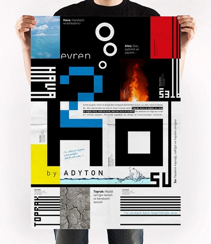 Adyton Furniture H2O Poster Design