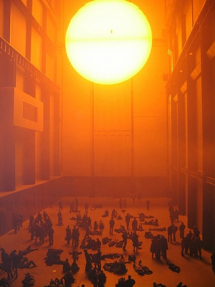 Olafur Eliasson Sun installation @ Tate Modern