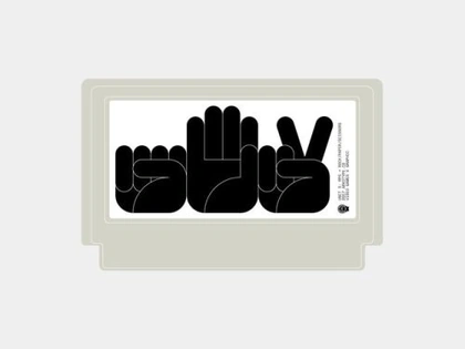 searchsystem:
“Arkotype / My Famicase Exhibition / Rock/Paper/Scissors / Cartridge / 2017
”