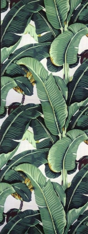 Beverly Hills Chic Glam Banana Leaf Apple iPhone 4 4s 5 5s 6 Plus Phone Case