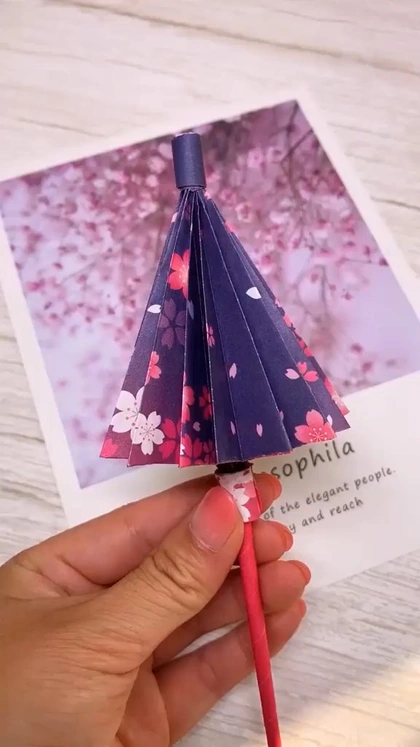 DIY Paper Umbrella