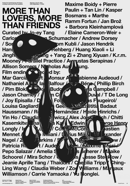 ”Punctuation” for More Than Lovers – More Than Friends, group show curated by Jo–ey Tang.