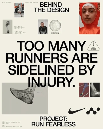 001 - Nike Run Club on Instagram- “Raise your hand in the comments below if you’ve ever been sidelined by a running injury. ✋  The React Infinity Run 2 drops worldwide…” [1 - 7]