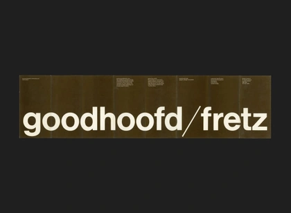 Goodhoofd/Fretz Announcement - Canada Modern