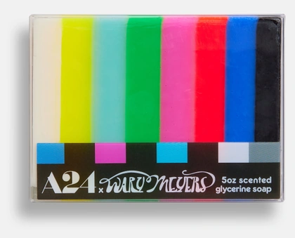 A24 x Wary Meyers Test Card Soap – A24 Shop