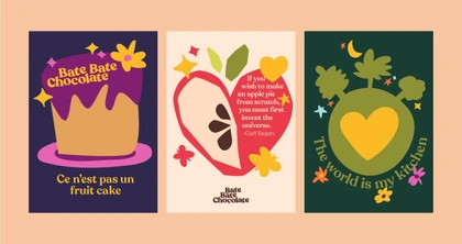 Bate Bate Chocolate_Postcard Illustrations