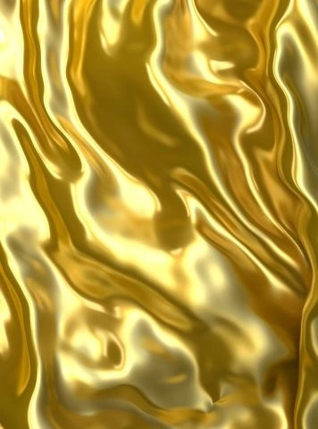 Abstract golden cloth