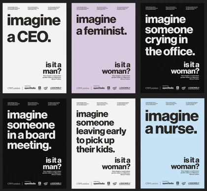 Ad agency CPB London launches 'Imagine' campaign to tackle gender bias | Creative Boom