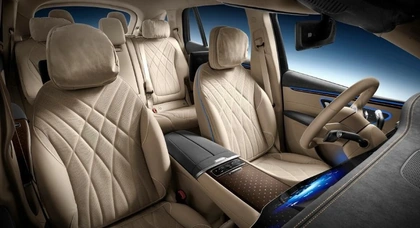 2023 EQS SUV interior cabin