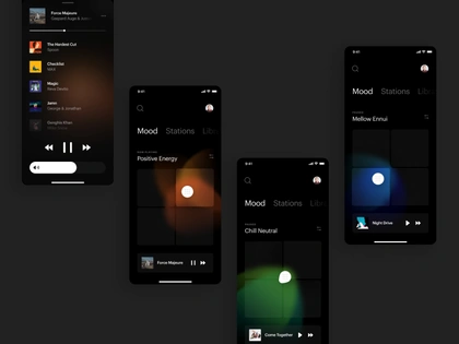 Product Concept - Mood Music - UI - Detail