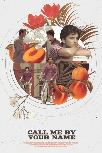 Call Me By Your Name // Movie Poster // Timothee Chalamet // Alternative Movie Poster // Modern Movie Poster // Minimal Movie Poster