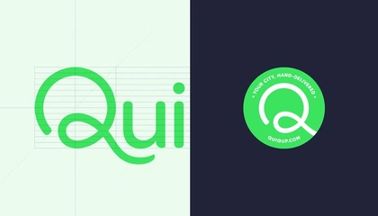 Quiqup identity design