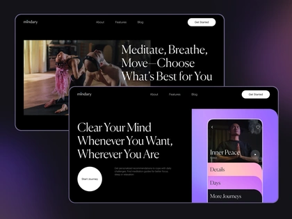 Case Study: Mindfulness App by tubik UX for tubik on Dribbble