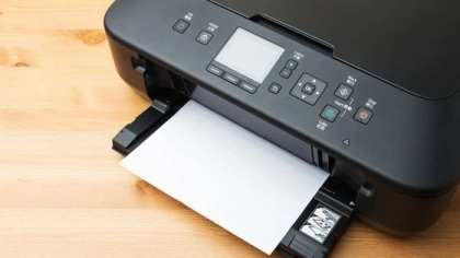 How do you clear the error code on a Canon copier?