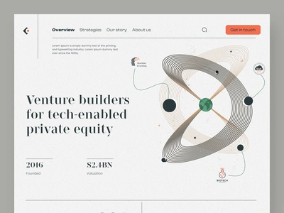 Capital Private : Landing Page