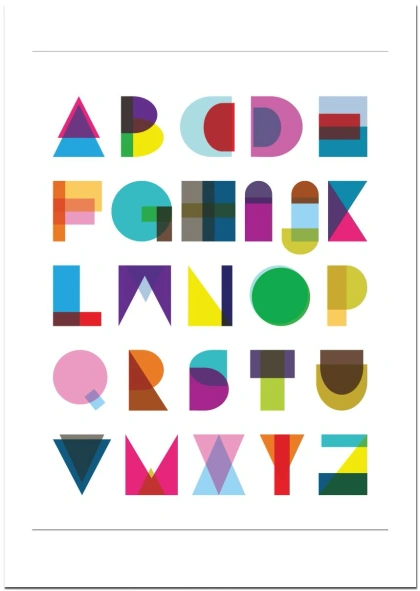 Geometric Alphabet