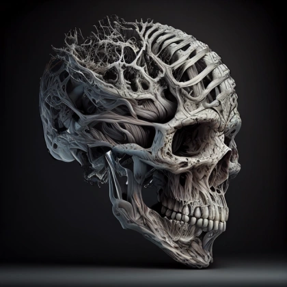 biomechancial filament skull