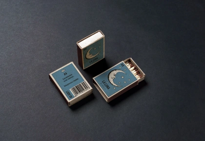 Kibrit Kutusu Mockup