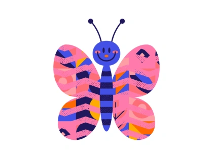 Seth Eckert - Butterfly by Sander de Wekker on Dribbble – SAVEE