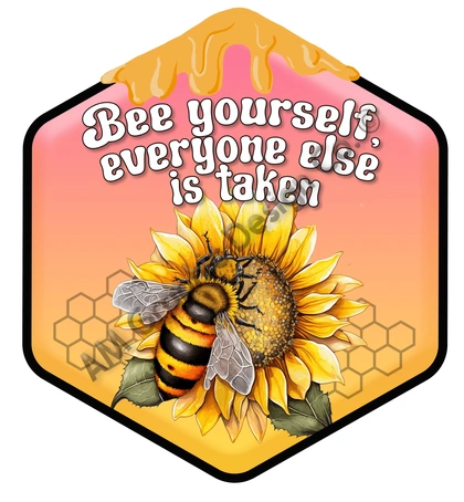 Bee Yourself Sticker