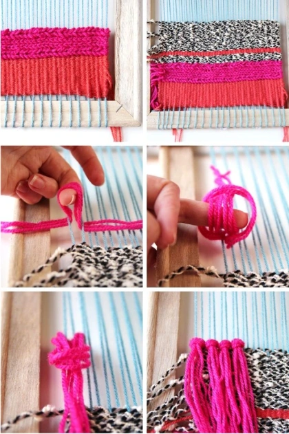 THINGS I'VE MADE FROM THINGS I'VE PINNED: DIY WOVEN WALL HANGING.