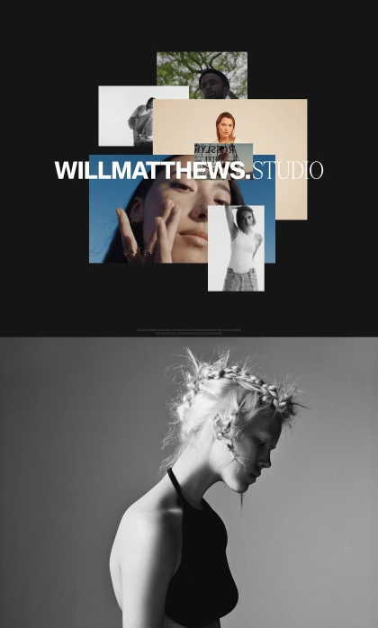 brand identity portfolio typography   Website