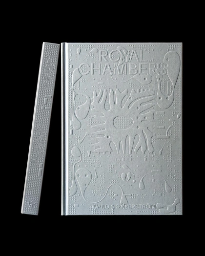 Design Everywhere su Instagram: "Copenhagen-based graphic design studio @kiosk.studio’s book design for @wangsoderstrom’s latest book, Royal Chambers. The book itself is…"