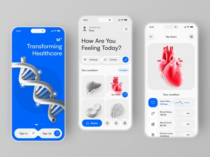 Medizinisch - Healthcare Technology Mobile Apps by Adhiari Subekti for One Week Wonders on Dribbble