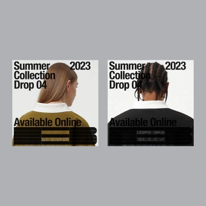 Photo by Design Everywhere on May 30, 2023. May be an image of 2 people, magazine and text that says '2023 Summer Collecti Drop 04 2023 Summer Collect Drop 0 Availa'.