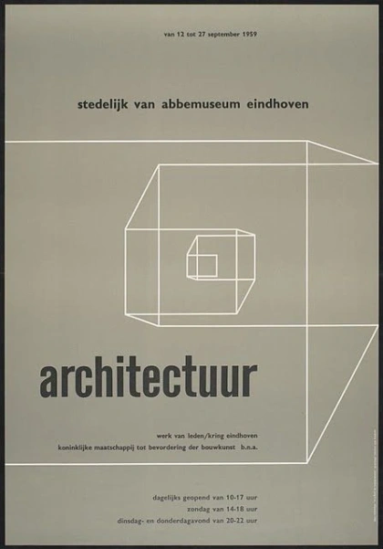 Wim Crouwel - selected graphic designs and prints from museum archive