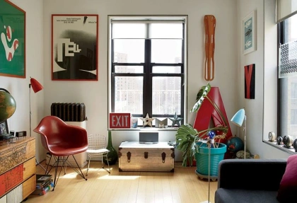 Une déco style vintage à Manhattan