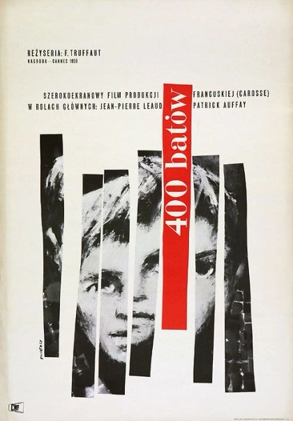 Movie Poster of the Week: François Truffaut’s “The 400 Blows”