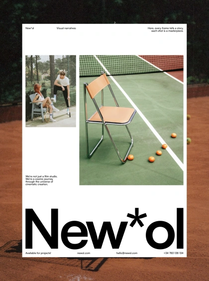 Newol - Poster by EMELE.COLLAB on Dribbble