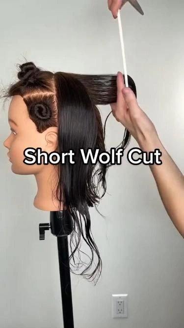 Mullet Tomboy | Grunge Mullet | Wolf Cut Short