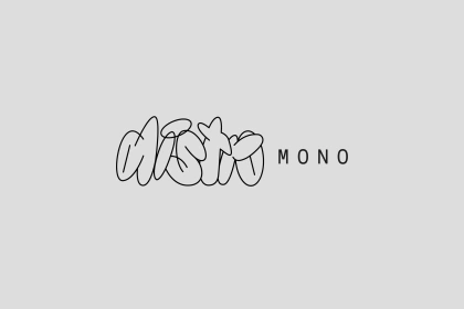 Sergio Abstracts’ identity for DistroMono ensures its musicians are simply and routinely celebrated