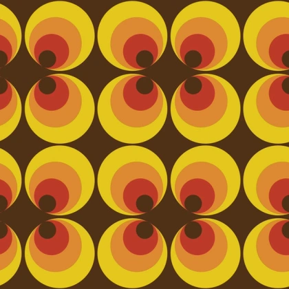 That 70's Circle Wallpaper | Astek Home