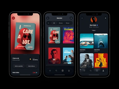 Movie Library App by Risang Kuncoro ® for Plainthing Studio on Dribbble