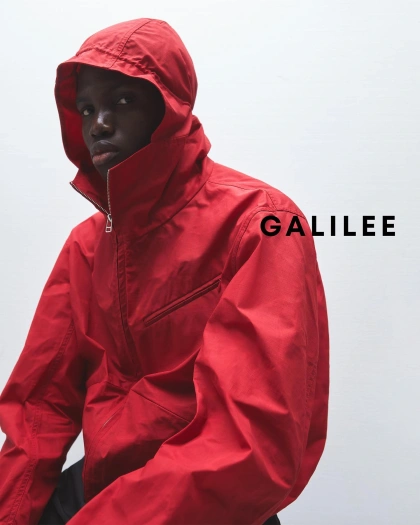 Photo by GALILEE on January 18, 2024. May be an image of 1 person, fleece, raincoat, parka, jacket, sportswear and text that says 'GALILEE'.