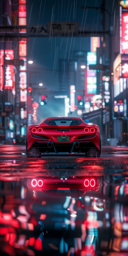 danielpires11_The_futuristic_silhouette_of_a_red_Ferrari_F8_Tri_c9e07b85-ba99-4a44-8f5b-ecf1859a072b
