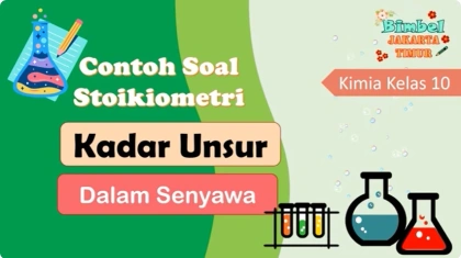 Kadar Unsur dalam Senyawa: Contoh Soal #Stoikiometri #KimiaKelas10