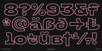 TT Travels Next Font - Download Free Trial & Buy | TypeType®