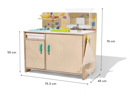 Lovevery Real Life Play Kitchen Dimensions