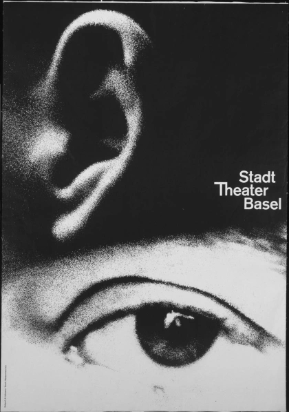 ferrymohr:
“Armin Hofmann, Stadt Theater Basel, 1962. Poster, Offset lithograph.
Visual pleasures curated by photographer and art director Ferry Mohr.
”