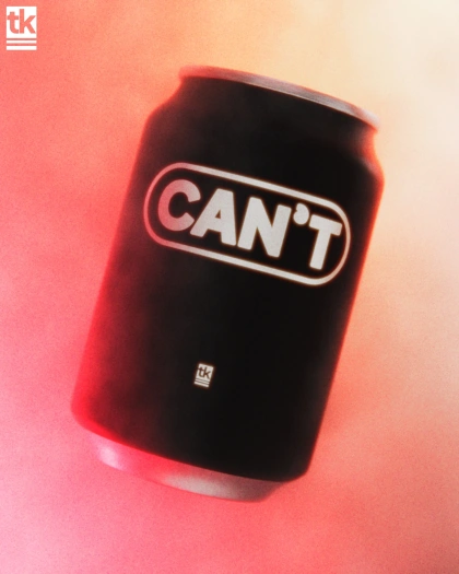 Photo by Tanisshq Kapoor | 3D Artist on February 02, 2025. May be an image of poster, canister and text that says 'tk CAN'T tk'.