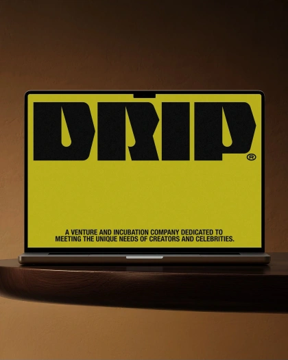 New work for Drip 💦

@dripmfg is a pioneering venture and incubation company designed specifically for creators and celebrities—helping them build and launch brands with precision and purpose. By bringing together top business leaders and industry advisors, Drip ensures that every brand it develops is positioned for success.

Forth+Back developed a bold and distinct identity for Drip, using a color palette that balances industrial grit with premium quality. The logotype features strategic cutaways that form subtle yet impactful “droplets” within the letterforms, serving as a direct visual metaphor for the incubation process—where a single idea (or drop) has the potential to build momentum, grow, and ultimately create a larger wave of influence.